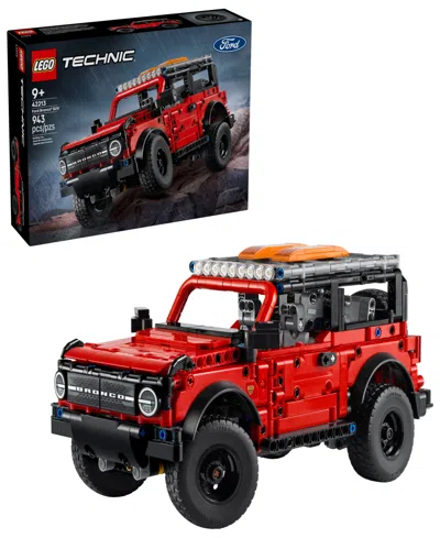 Lego Technic Ford Bronco Suv Kids Toy Car 42213, 943 Pieces In Multi