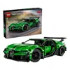 Lego Technic Green Bugatti Chiron Pur Sport Hypercar In Multi-color