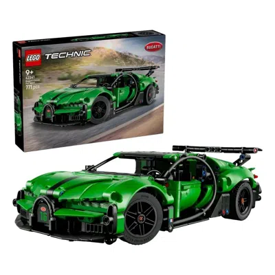 Lego Technic Green Bugatti Chiron Pur Sport Hypercar In Multi-color