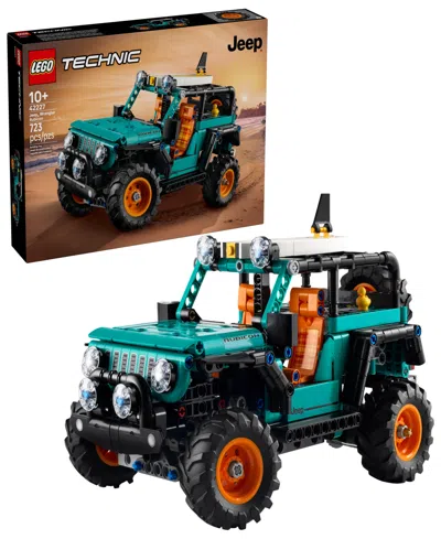 Lego Kids' Technic Jeep Vehicle Building Set, 42227 In Green