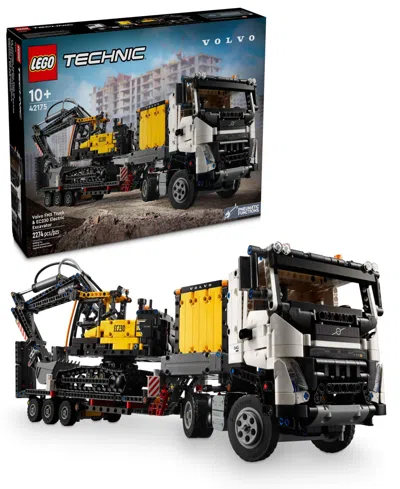Lego Kids' Technic Volvo Fmx Truck Ec230 Electric Excavator Building Toy Set 42175, 2274 Pieces In Multi Color