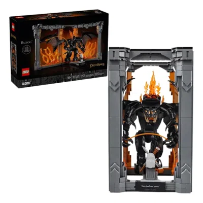 Lego The Lord Of The Rings: Balrog Book Nook In Black