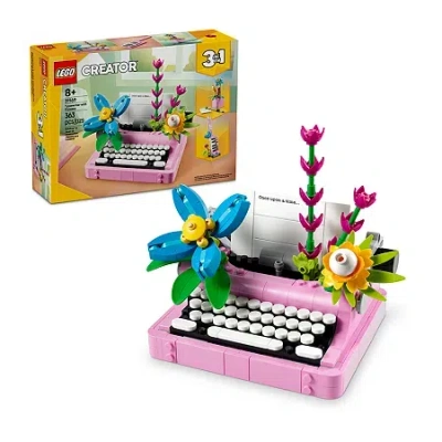 Lego Typewriter With Flowers 31169 Building Set (363 Pieces) In Multi
