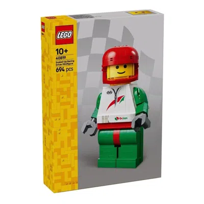Lego Up Scaled Racing Driver Minifigure In Multi-color