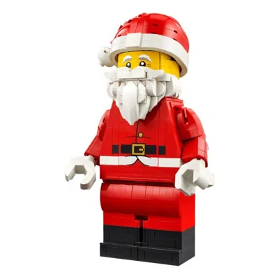 Lego Up Scaled Santa Minifigure In Red