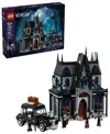Lego Wednesday Morticia's Cottage Building Toy 76786, 1002 Pieces In Blue