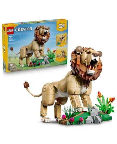 Lego Wild Animals Majestic Lion 31386 839-piece Building Set, Ages 9+ In No Color