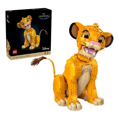Lego Young Simba The Lion King In Gold