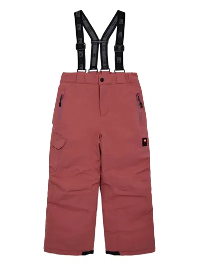 Lego Kids' Zip-pocket Braces Trousers In Multi