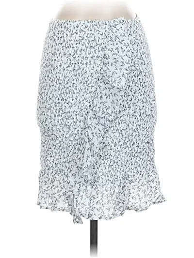 Pre-owned Legoe. Heritage Casual Skirt In Silver