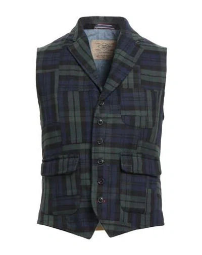 L'egoiste L'egoïste Ocean' Surplus Man Tailored Vest Navy Size 42 Cotton In Multi