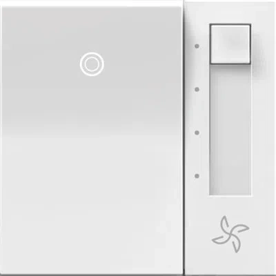 Legrand (aafn4s16aw4) Adorne Paddle Fan Speed Control, White By