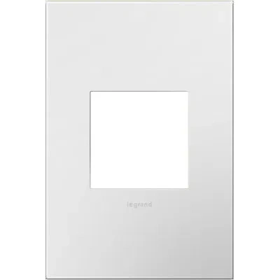 Legrand Adorne® 1 -gang Rocker Wall Plate In White