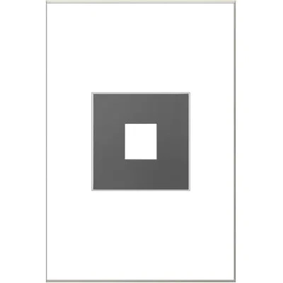Legrand Adorne® 1 Port Keystone Connectivity Wall Plate Insert In Magnesium
