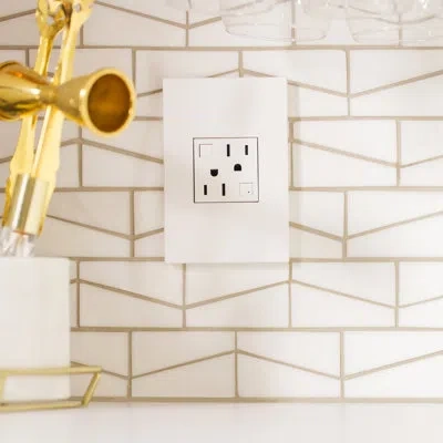 Legrand Adorne® 15 -amp Gfci Tamper Resistant Duplex Outlet In White