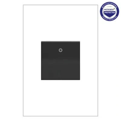 Legrand Adorne 15a 1 Or 3-way Paddle Switch (graphite Finish),aspd1532g4-12pk In Black