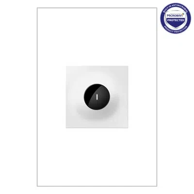 Legrand Adorne 15a Touchless Wave Switch In Gloss White, Aswv1532w2