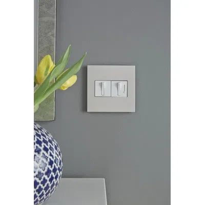 Legrand Adorne 1-gang + Wall Plate (1, Graphite)