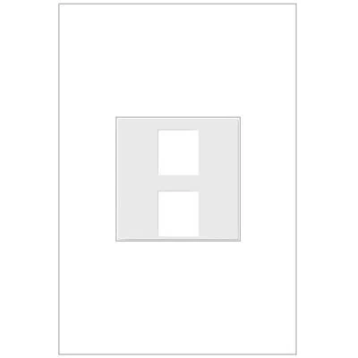Legrand Adorne® 2 Port Keystone Connectivity Wall Plate Insert In White
