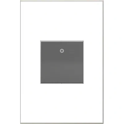 Legrand Adorne 20a 3-way Paddle Switch In Gray