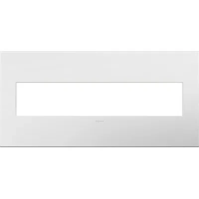 Legrand Adorne® 5 -gang Rocker Wall Plate In White