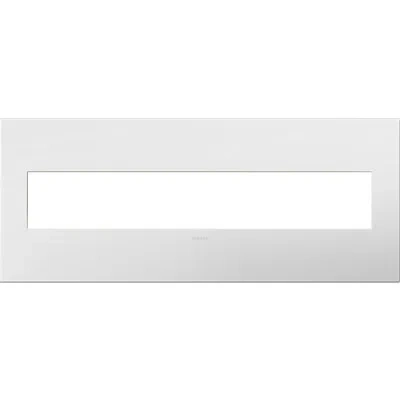 Legrand Adorne® 6 -gang Rocker Wall Plate In White