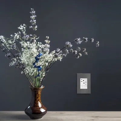 Legrand Adorne® Half Size Night Light In White
