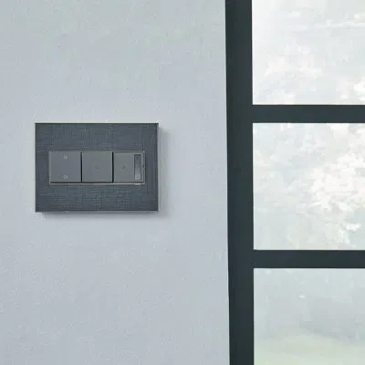 Legrand Adorne Home/away Wireless Smart Switch With Netatmo In Magnesium