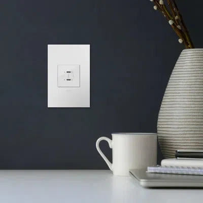 Legrand Adorne Ultra Fast Plus 30w Power Delivery Usb Type C/c Outlet In White