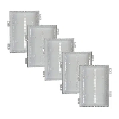 Legrand On-q 20-inch Wi-fi Ready Structured Media Plastic Enclosure, No Cover, 5-pack In White