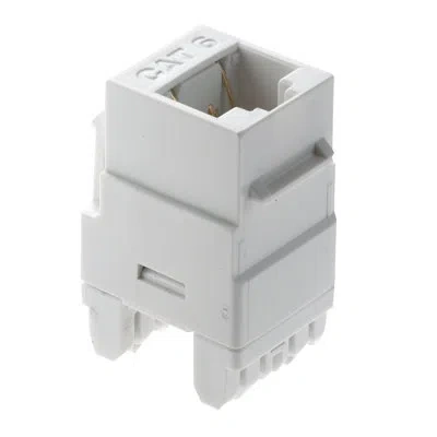 Legrand On-q Cat 6 Rj45 Keystone Insert, White