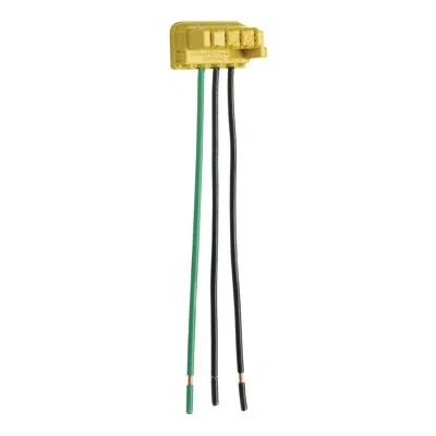 Legrand P&s Plugtail™ Switch Right Angle Connector 3-wire, 6" Solid Thhn12 For 277v Applications