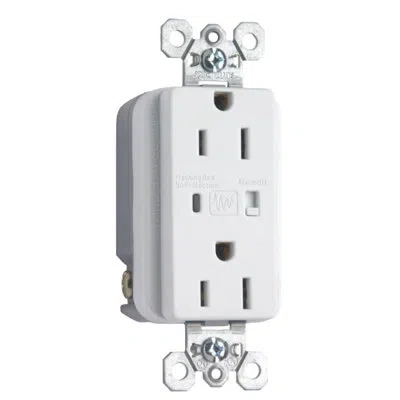 Legrand Pass & Seymour 15 Amp Extra Heavy Duty Spec-grade Surge Protective Duplex Receptacle In White