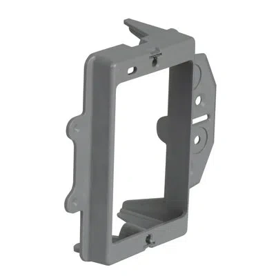Legrand Pass & Seymour 1-gang Low Voltage Mounting Bracket With Quick/click In Gray