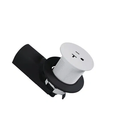 Legrand Pass & Seymour 20 Amp Matte White Kitchen Countertop Outlet
