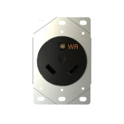 Legrand Pass & Seymour 30 Amp Weather-resistant Electrical Outlet For Rvs And Ev Chargers In Black