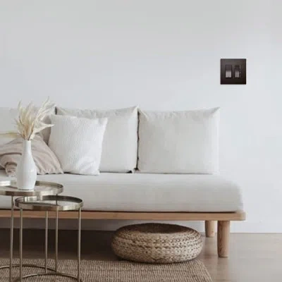 Legrand Radiant 450w Single Pole/3-way Led/cfl Paddle Dimmer In Bronze,dark Gray