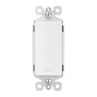 Legrand Radiant Decorator Blank Wall Plate Insert In White