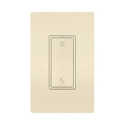 Legrand Radiant® Sleep/wake Wireless Smart Switch With Netatmo In Light Almond