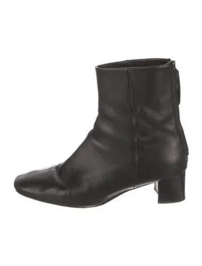 Pre-owned Legres Leather Boots In Black