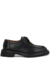 Legres Smooth Leather Lace-up Shoes In Black