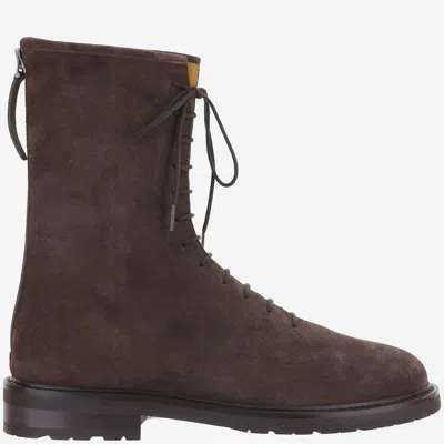 Legres Suede Boots In Brown