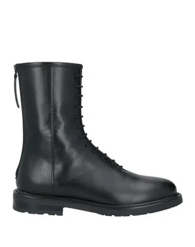 Legres Woman Ankle Boots Black Size 8 Leather In Black