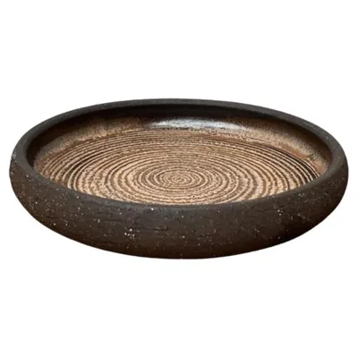 Pre-owned Lehmann Mid-century Danish Studio Pottery Bowl From  Pottery, 1960s In Black