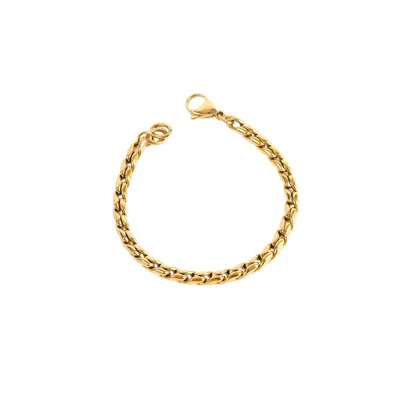 Lei & Mar Co. Women's Gold The Aria Woven Chain Bracelet