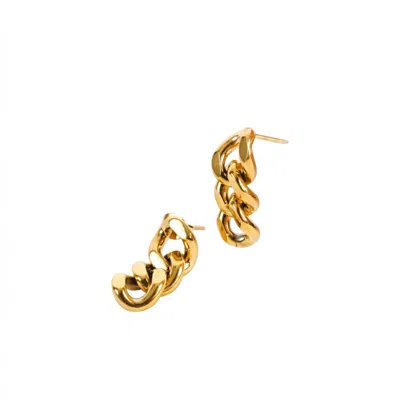Lei & Mar Co. Women's Gold The Capri Drop Earrings