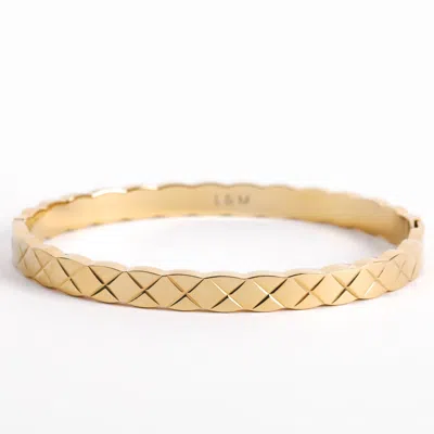 Lei & Mar Co. Women's Gold The Harper Bangle