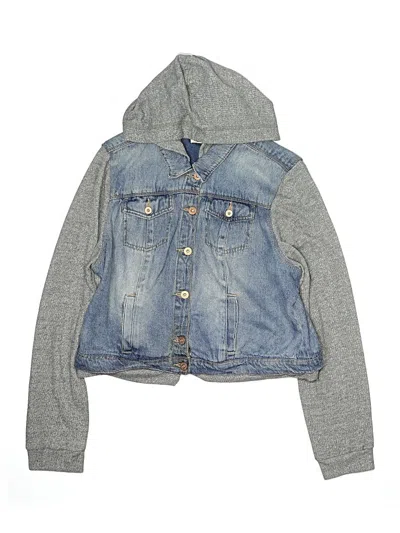 Pre-owned Lei  Kids' Denim Jacket In Blue