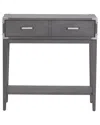 Leick Home Beckett Entryway 1-drawer Hall Stand With Shelf In Gray
