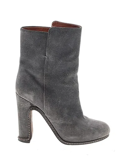 Pre-owned Leifnotes Boots In Gray
